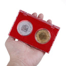 2pcs the Chinese zodiac pig anniversary coins commemorative coins tourism art M&