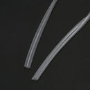 Ratio 2:1 5mm Dia Clear Polyolefin Heat Shrinkable Tube 10M 32.8ft