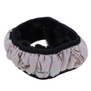 Black Soft Elastic Winter Warm Plush Steering Wheel Cover Auto Car Accessory