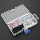 100pcs Waterproof Intermediate Terminal+Heat Shrink Casing Sleeve Connector SN9F