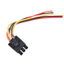 2pcs 4 pin to 6 pin video card power converter cable signal transfer line  M&E