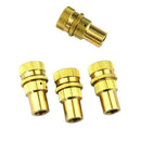 4pcs Tyre Deflators Brass Air Deflator 6-60 PSI Tire Valve Core Tool Automa R3H2