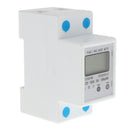 Din Rail Single Phase 2 Wire Electricity Energy Meter 50Hz AC 220V 10(40)A