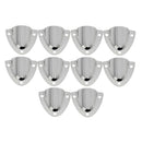 10xMarine Boat Clam Shell Vent Stainless Steel Polished Electrical Vent Outlet