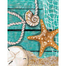 5D DIY Full Drill Diamond Painting Sea Star Cross Stitch Embroidery Mosaic