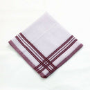 12x Pure Cotton Handkerchiefs Men Women Soft Hanky Bridal Hankies Formal