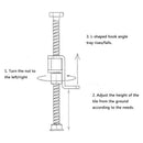 1X(Tile Leveling System -10Pcs Tile Leveler Height Adjuster Locator Fine Th
