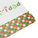 12Pcs/Set Christmas Tableware Placemats Coaster Xmas Party Supplies (Letter