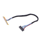 FIX-30Pin 2ch 6bit LVDS Cable for 15inch~19inch LCD Panel 6 Bits 25cm/250mm TO