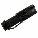 7W 1200LM 1-Mode Mini Zoom In/Out Q5 LED 14500/AA Flashlight Torch Camping Light