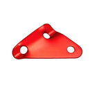 10PCS Red Alloy Tent Cord Rope Fastener Wind Rope Buckle Triangle Tensioners fds