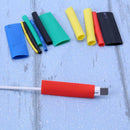 530pcs Insulated Heat Shrink Tubing Tube Ratio 2:1 Wrap Cable Sleeve Kit