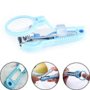 Nail Clipper with Magnifying Glass Finger Cutter Trimmer Manicure Pedicure^i