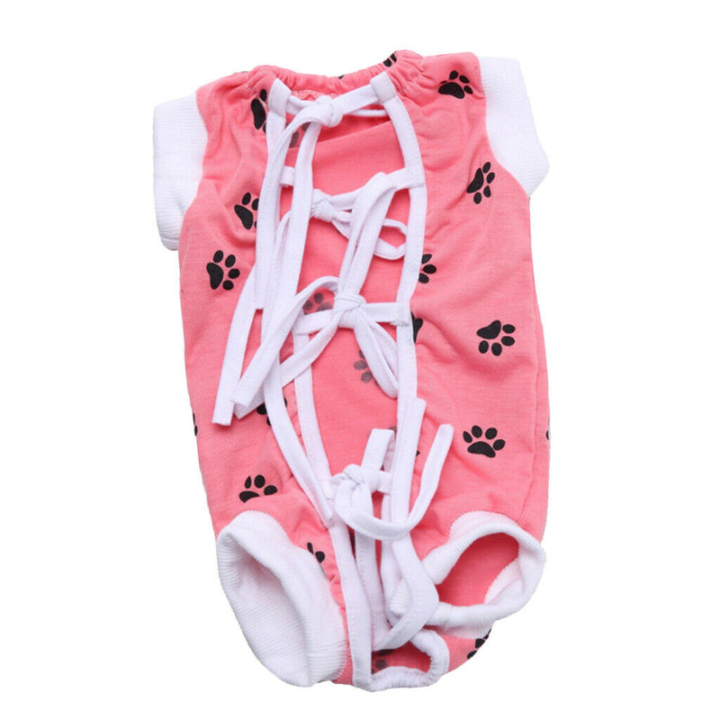 2 PCS Pet Recovery Suit for Abdominal Wounds or Skin Diseases, E-Collar