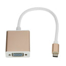 Video Cable Type-C To Vga Adapter Dock Hub Usb C 3.1 To Vga 1080P Hd Conver