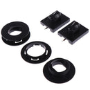 2Pcs Fixing Grips Clamps Floor Mats Holders Car Mat Carpet Clips Anti-SlipJCA Nw