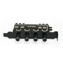 12V Computer Case Fan Hub Regulator 8 Way 4 Knob SATA/3Pin Speed Controller A