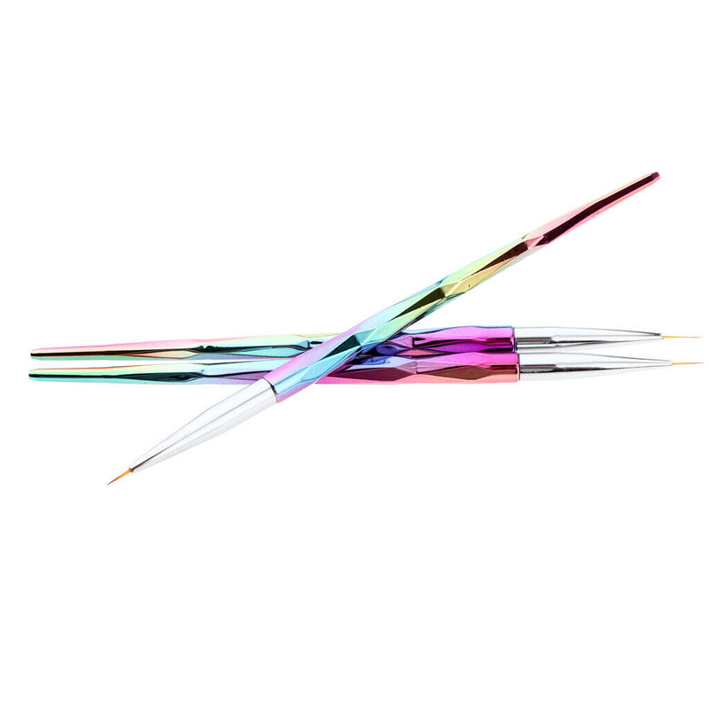 3Pcs 3 Sizes Round Pointed Tips Paintbrushes for Detail Painting Fine Tip Paint