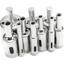 10Pcs Diamond Drill Bits Glass and Tile Hollow Core Drill Bits Extractor Re