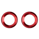 Door Audio Speaker Rings, Anodized Aluminum A-Pillar Loudspeaker Decoration