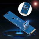 2pcs M.2/NGFF to USB3.0 PCI-E X16 Converter Adapter Mining Graphic Card