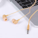 3.5mm Wired Earphone Deep Bass Noise Reduction Sound Stereo Music In-Ear Earbuds