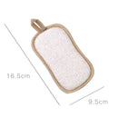 Microfiber Double-Sided Dish Scrub Sponge, 4 Pack Washing Up Cleaner Heavy
