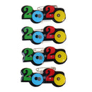 2020 Light Up Brooches and Pins Christmas Party Decoration Party Favors Gif_