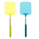 2pcs Fly swatter Retractable - The longest can be stretched Up to 81.5cm, Blue+