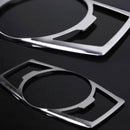 Fit For FORD FOCUS 12- Chrom Fog Head Light Lamp Switch Button Cover Trim Bezel
