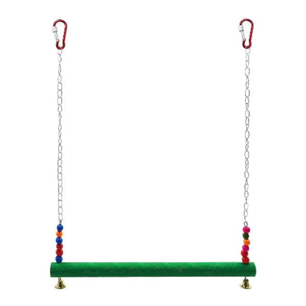 Chicken Swing Wooden Birds Perch Stand Chicken Large Birds Finches Budgie A