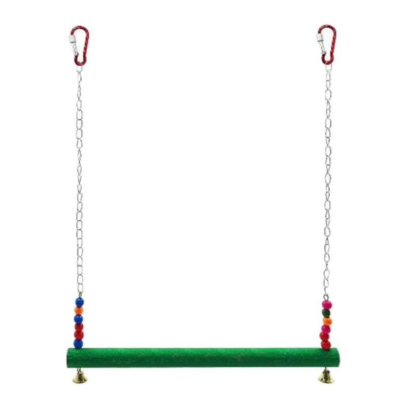 Chicken Swing Wooden Birds Perch Stand Chicken Large Birds Finches Budgie A