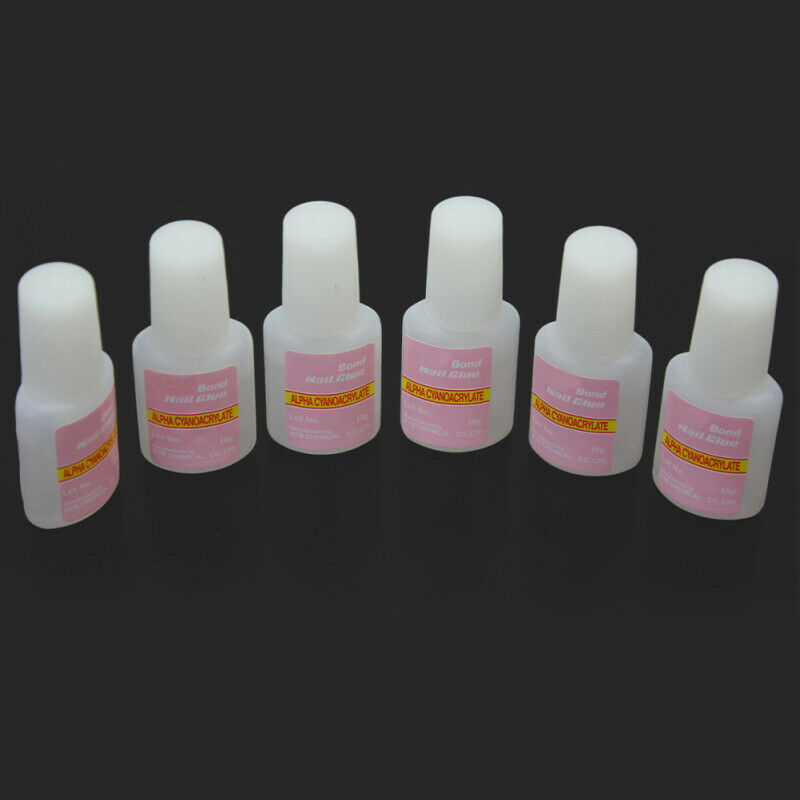 Professional 10g Nail Art Tips Glue For French Acrylic Art Decoration Home Salon