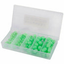 100pcs Oval Soft Luminous Fishing Beads Sea Fishing Lure Floating Float Tac V1I6