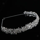 Wedding Crystal Alloy Flower Headband Tiara Hair Jewelry Accessories