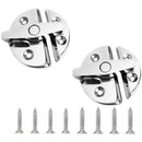 316 Marine Stainless Steel Boat Door Latch Round 58mm Boat Twist Lock Boat
