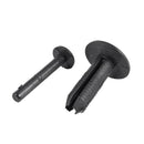 20 Pieces Black Plastic Holes Button Remachment Panel Repair Vehicle Clip 6