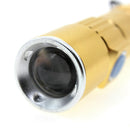 Outdoor Emergency USB Rechargeable 3-Mode Zoom LED Light Mini Flashlight Torch