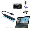 High Speed 4-Port USB 3.0 Multi HUB Splitter Expansion Laptop PC Adapter