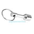 2 Pcs Super-Strong Neodymium Pocket Key Chain Test Ring Keyrings Magnet Holder
