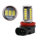 1Pc Super Bright H8/H11 33-LED White Car Fog Light Headlight Driving Lamp Bu%!