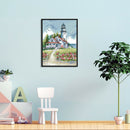 Landscape Cross Stitch Embroidery Kits DIY 11CT Stamped Needlework (F780)