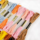 50 skeins embroidery floss embroidery 8m 6-ply Multicolor color colorful Z8Z9