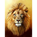 5D DIY Diamond Painting Cross Stitch Kits Lion Full Square Drill Embroidery