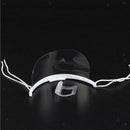 Smile Safety Face Shield Chef Hotel Visors Protect Mouth Shield 5.7x14cm