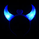 5 Pieces Of Luminous Stereo Devil'S Horns Ear Clips Women'S Headband Horns  Y2L9