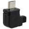 Right Angle Micro-USB 5 P Port Male Plug Socket Connector With Plastic Cove C8W8