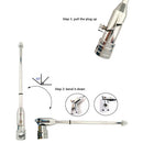 Adjustable / Folding Flag Pole With US Flag For  Dyna Street Glide