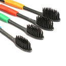 4pcs/lot Bamboo Charcoal Toothbrush Nano Professional Adults Toothbrush