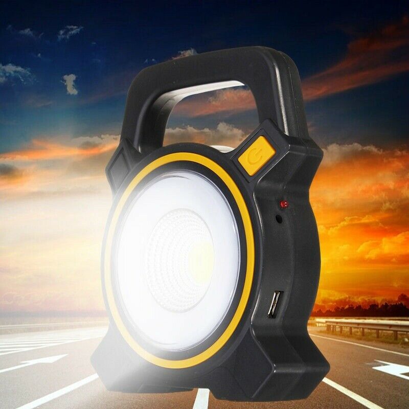 Rechargeable 30W COB LED Portable Flood Light| Outdoor Garden Work Spot Lam